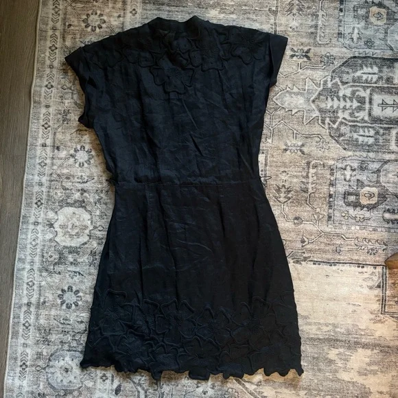 Veronica Beard Archie embroidered floral dress size 8 - Picture 13 of 14